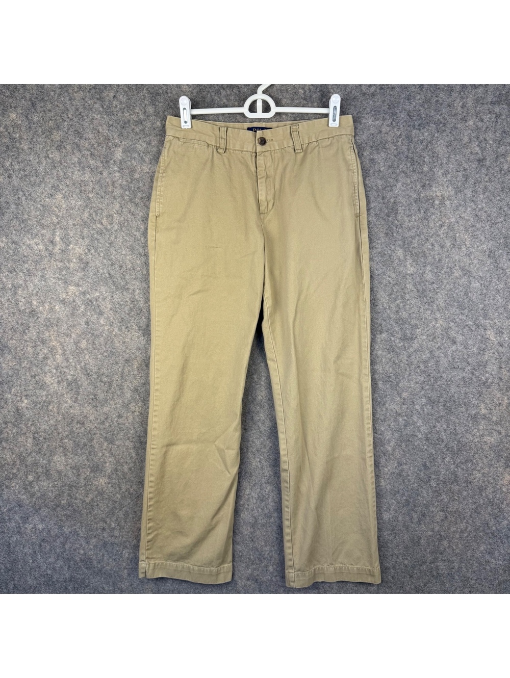 Polo Ralph Lauren Flat Front Khaki Chino Pants Boy’s Size 28 x 28 16 782